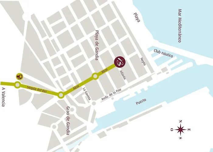 Turisticos Biarritz - Bloque I Lejlighed Gandía